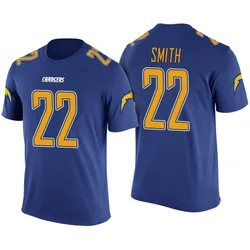Genesis Smith Los Angeles Chargers Youth Legend Blue Color Rush T-Shirt