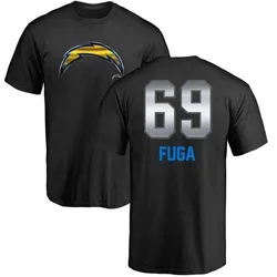 Josh Fuga Los Angeles Chargers Youth Black by Midnight Mascot T-Shirt -